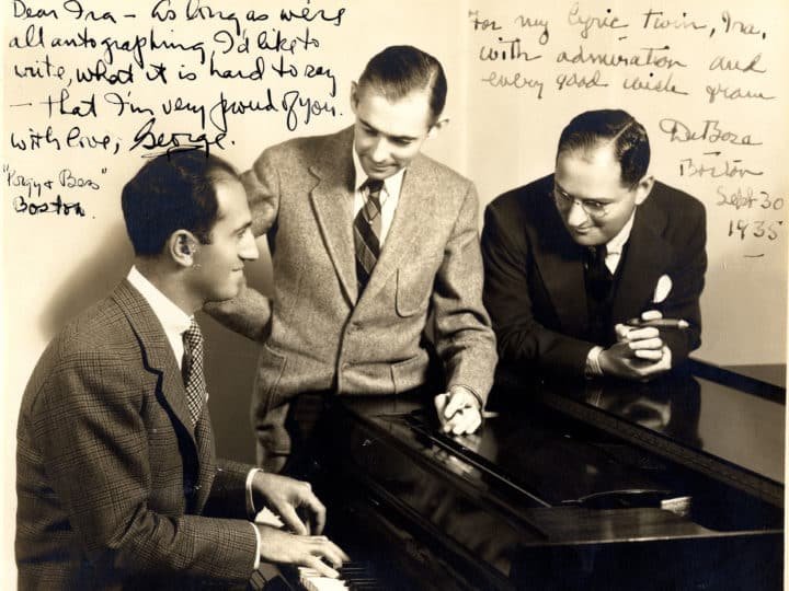 George Gershwin, DuBose Heyward, & Ira Gershwin, Boston, September 30, 1935