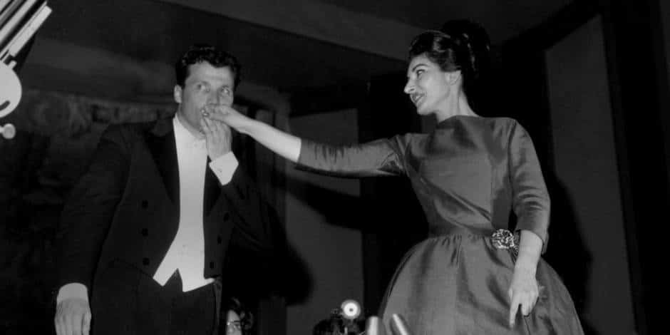Georges Prêtre et Maria Callas