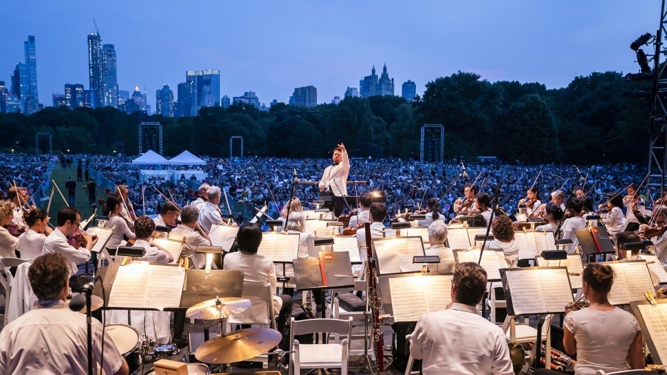 The New York Philharmonic Celebrates Bernstein in Central Park | Playbill