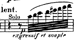 Ravel – "Daphnis et Chloé" Suite No.2  Flute solo paragraph from "Pantomime"