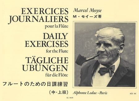 莫易茲《每日日課大練習》（M. Moyse: Exercises Journaliers, 1922）