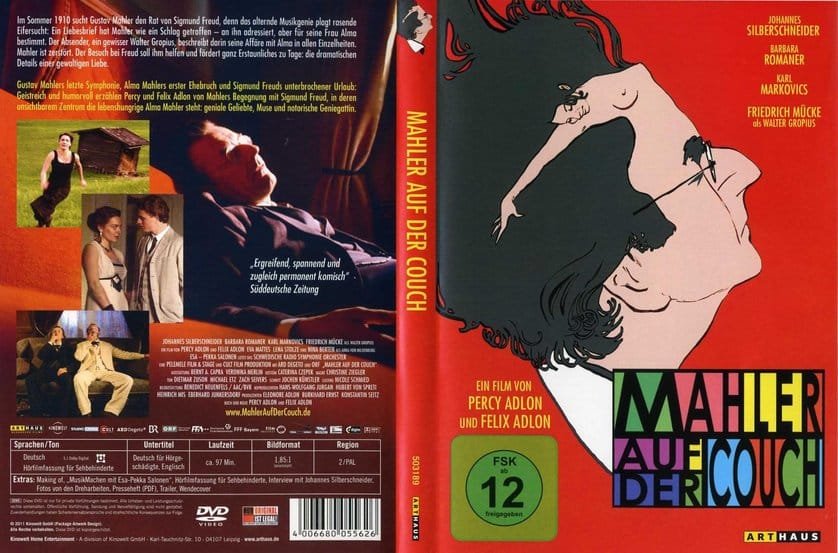 電影《馬勒，獻給妻子的柔板》（Mahler auf der Couch）DVD