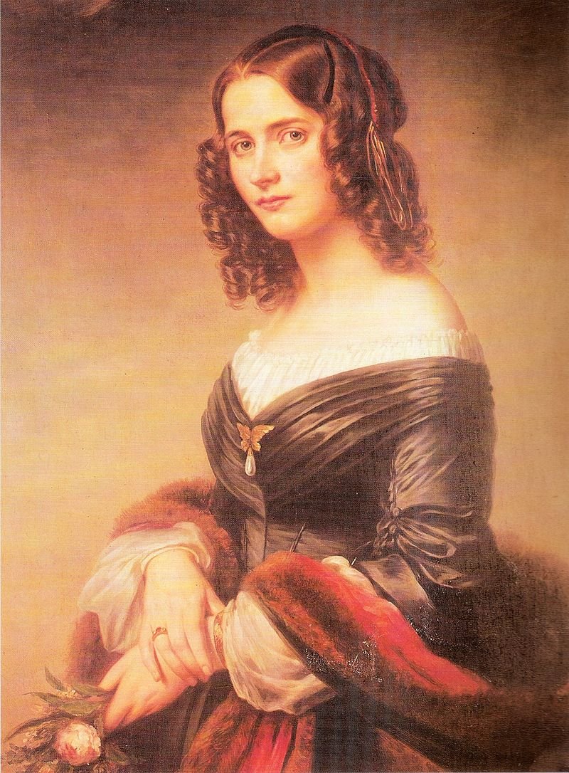 孟德爾頌之妻 Cécile / Mendelssohn's wife Cécile (1846)
