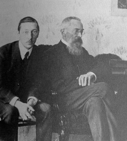 史特拉汶斯基與作曲老師：林姆斯基．高沙可夫